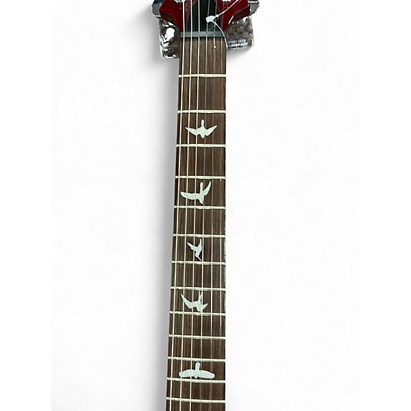 Used PRS Carlos Santana Signature SE Trans Red Solid Body Electric Guitar