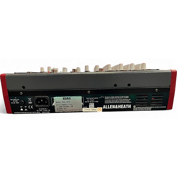 Used Allen & Heath ZED10FX Unpowered Mixer