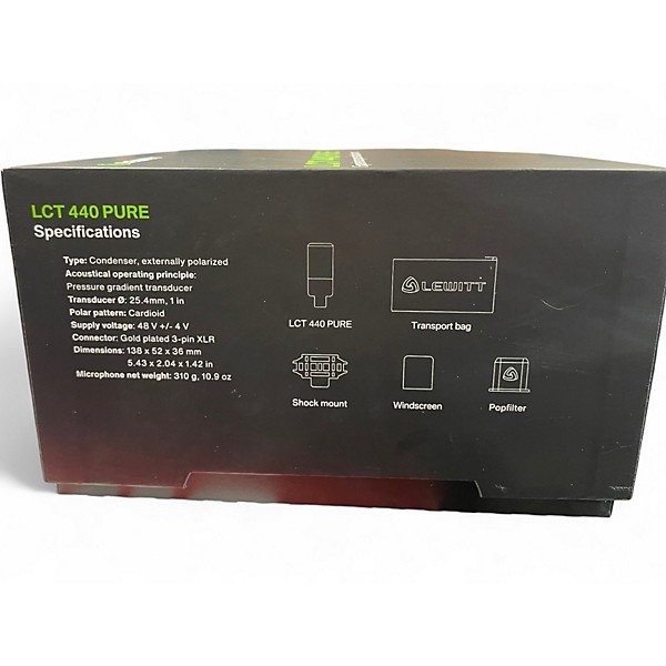 Used LEWITT lct 440 pure Condenser Microphone