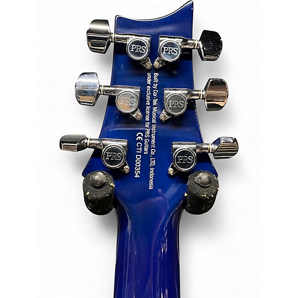 Used PRS SE Standard 24 Midnight Blue Solid Body Electric Guitar