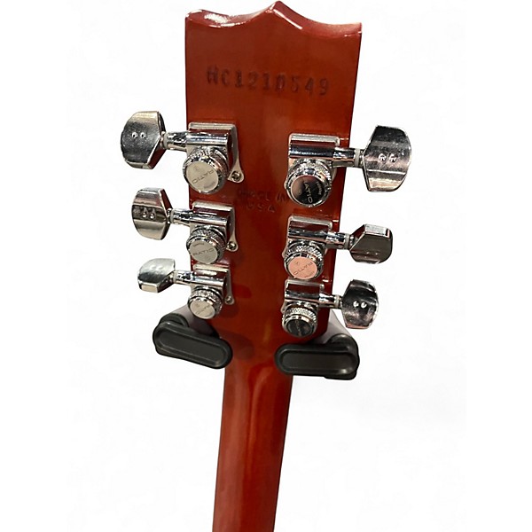 Used 2021 Heritage CUSTOM H150 Tobacco Sunburst Solid Body Electric Guitar