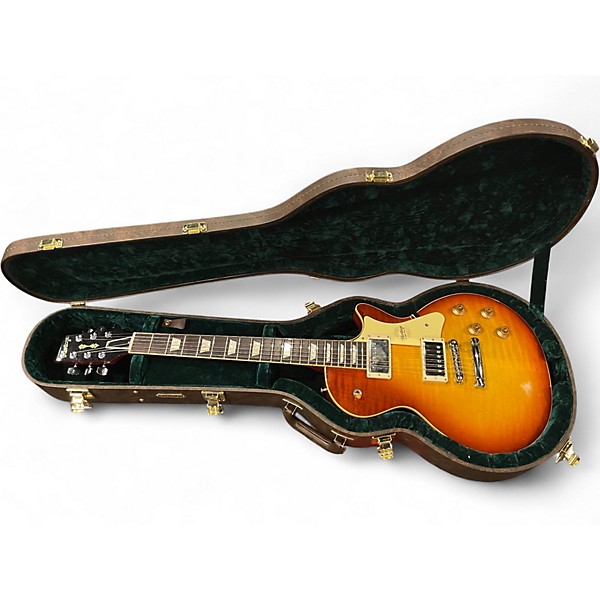 Used 2021 Heritage CUSTOM H150 Tobacco Sunburst Solid Body Electric Guitar