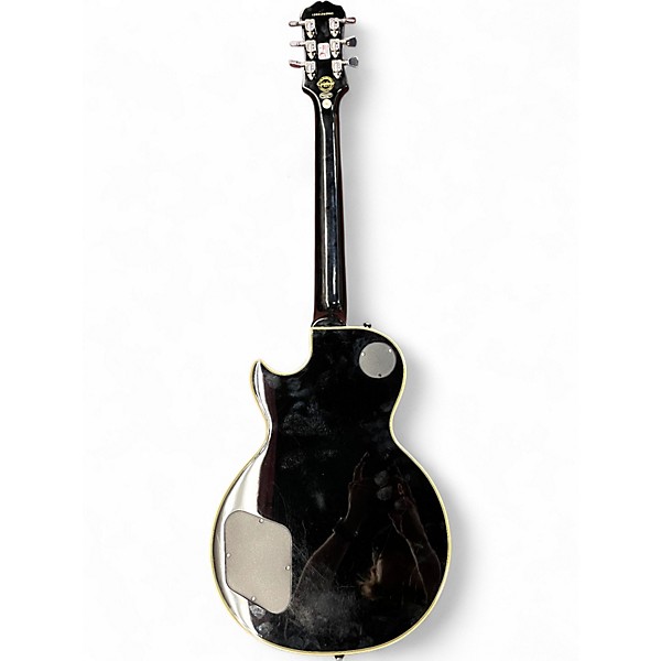 Used Epiphone Les Paul Custom Silverburst Solid Body Electric Guitar