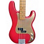 Used Fender 40TH ANNIVERSARY P BASS Fiesta Red Electric Bass Guitar