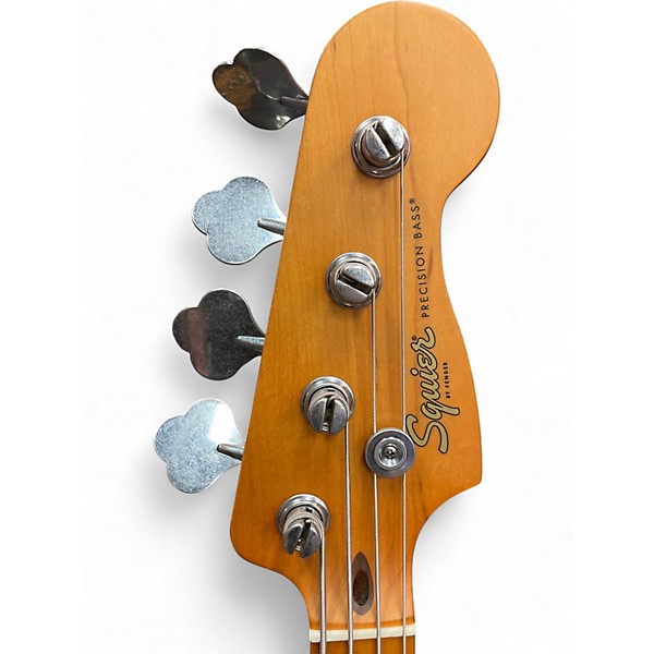 Used Fender 40TH ANNIVERSARY P BASS Fiesta Red Electric Bass Guitar