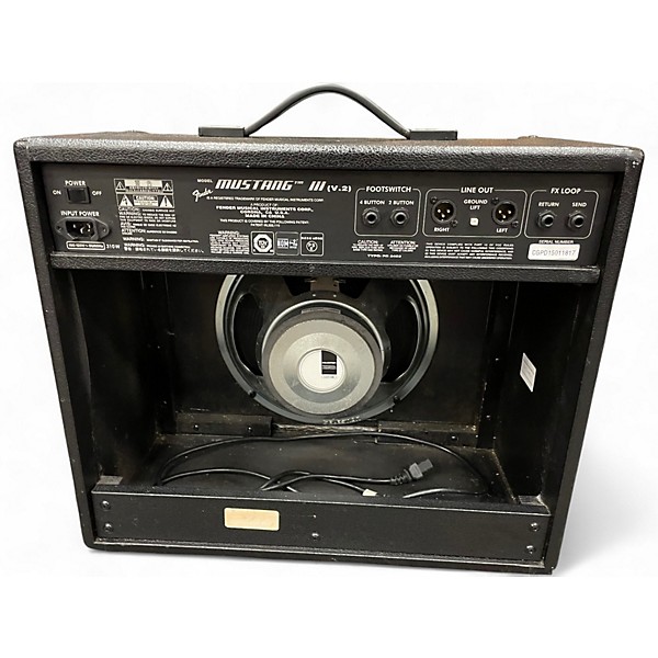 Used Fender Mustang III V2 100W 1x12 Guitar Combo Amp