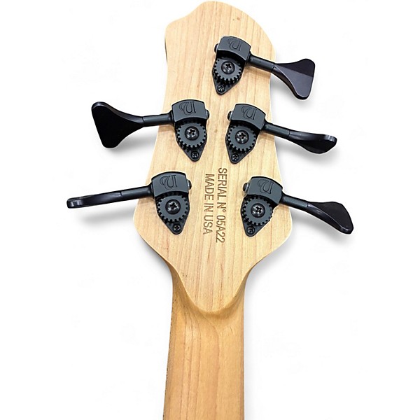 Used Utrera Prestige Model 5 Walnut Electric Bass Guitar