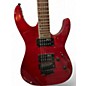 Used ESP M-200FM Trans Red Solid Body Electric Guitar