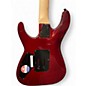 Used ESP M-200FM Trans Red Solid Body Electric Guitar