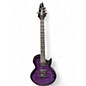 Used Jackson JS22Q MONARKH Trans Purple Solid Body Electric Guitar thumbnail