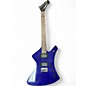 Used 1996 Washburn A-5 STAGE SERIES REISSUE Blue Solid Body Electric Guitar thumbnail