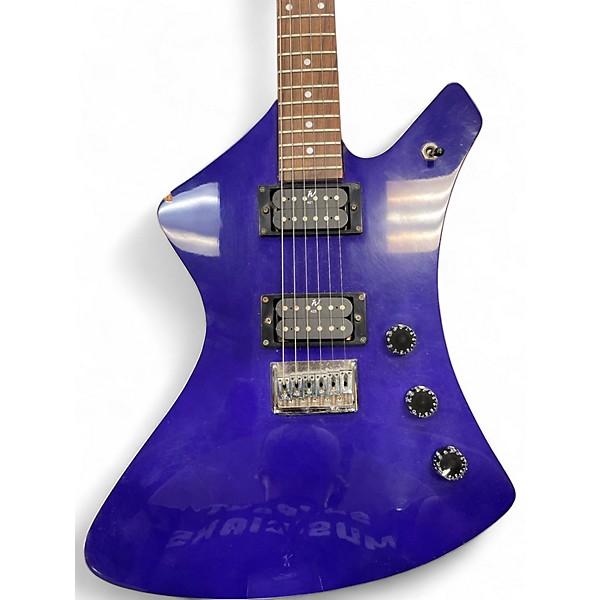 Used 1996 Washburn A-5 STAGE SERIES REISSUE Blue Solid Body Electric Guitar