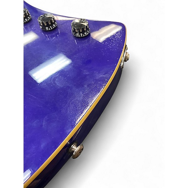 Used 1996 Washburn A-5 STAGE SERIES REISSUE Blue Solid Body Electric Guitar