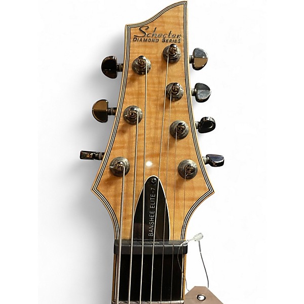 Used Schecter Guitar Research Banshee 7 String Maple Solid Body Electric Guitar