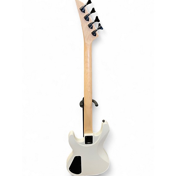 Used Jackson JS2 Concert White Electric Bass Guitar