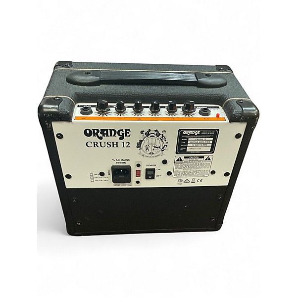 Used Orange Amplifiers Crush 12 Guitar Combo Amp