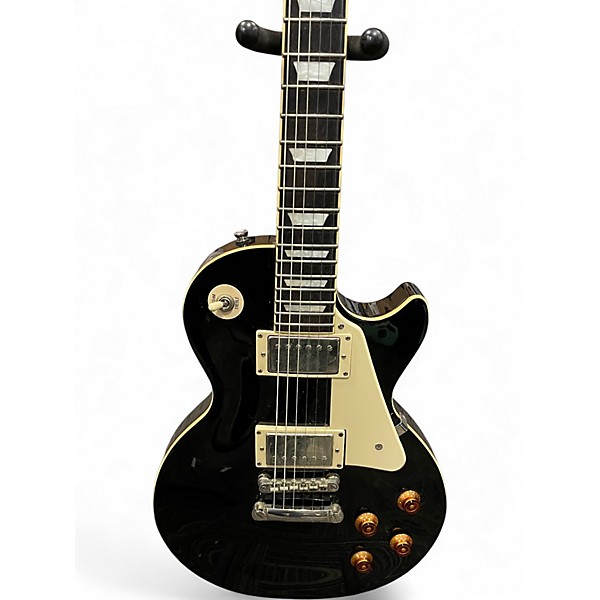 Used Epiphone Les Paul Standard Ebony Solid Body Electric Guitar