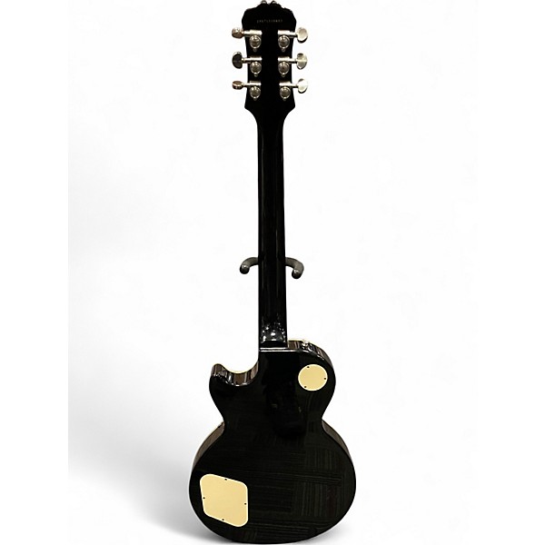 Used Epiphone Les Paul Standard Ebony Solid Body Electric Guitar