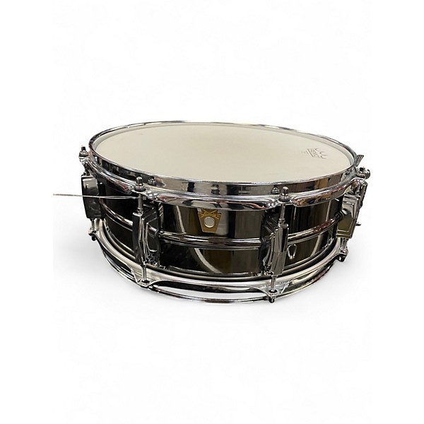 Used 2018 Ludwig 14X5.5 Black Beauty Snare Black Chrome Drum