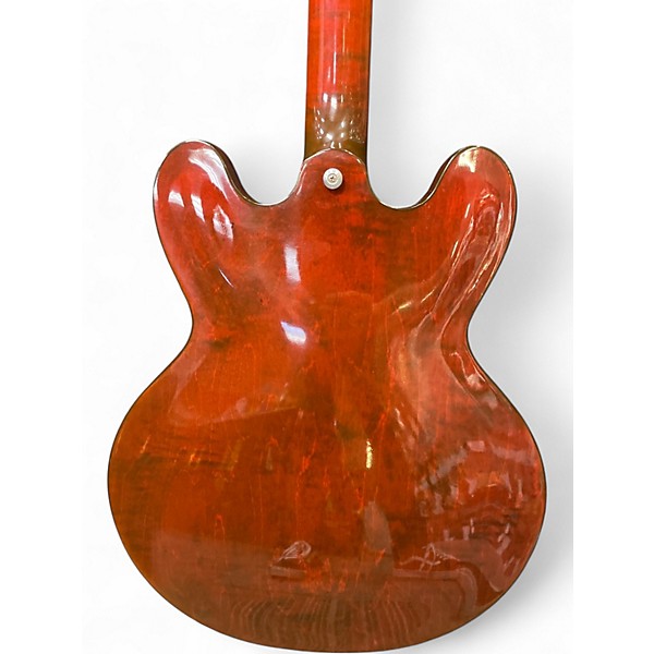 Used Gibson ES335 Dot Reissue Worn Cherry Hollow Body Electric Guitar