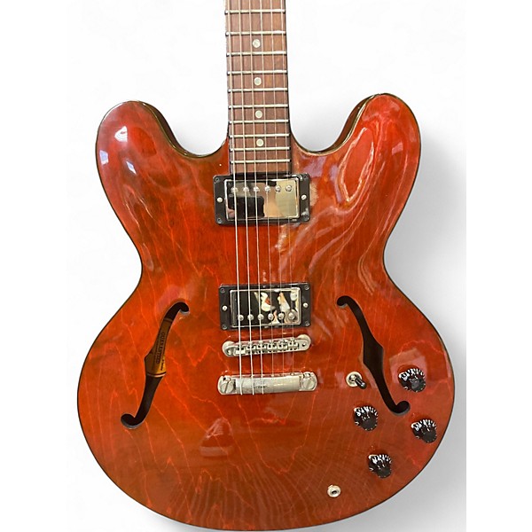 Used Gibson ES335 Dot Reissue Worn Cherry Hollow Body Electric Guitar