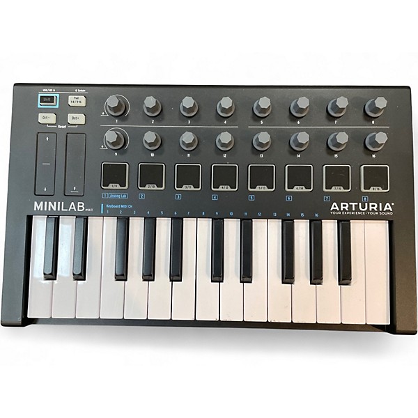 Used Arturia Minilab MKII MIDI Controller