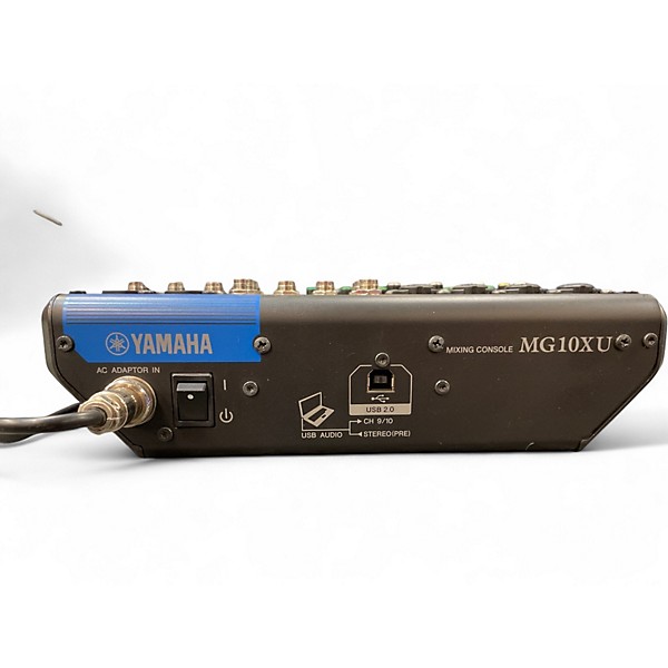 Used Yamaha MG10XU 10 Channel Mixer with Effects Unpowered Mixer