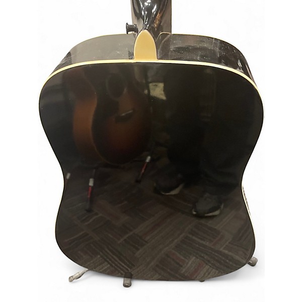 Used Zager ZADO1 Vintage Sunburst Acoustic Guitar