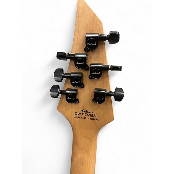 Used Jackson JS22Q Monarkh SC Trans Purple Burst Solid Body Electric Guitar