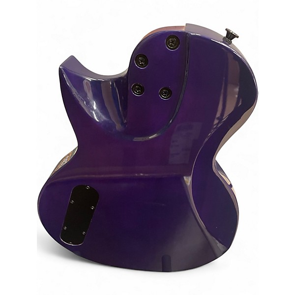 Used Jackson JS22Q Monarkh SC Trans Purple Burst Solid Body Electric Guitar