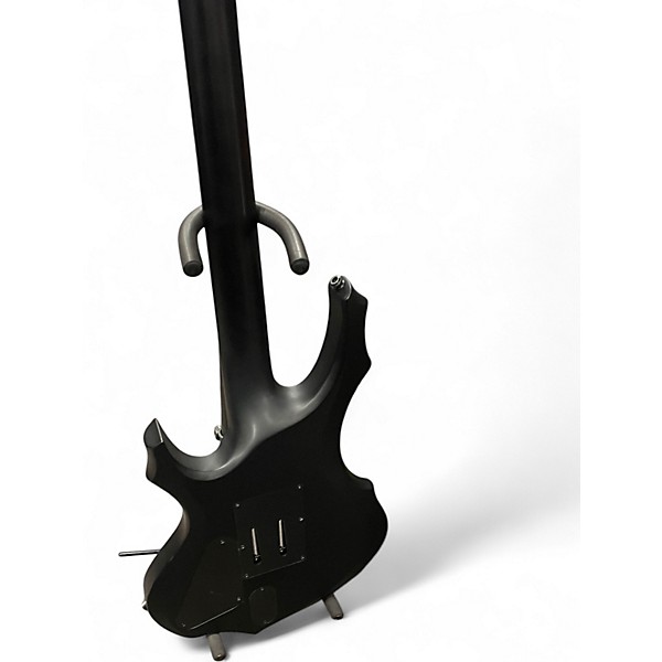 Used ESP LTD BLACK METAL F SERIES Black Solid Body Electric Guitar