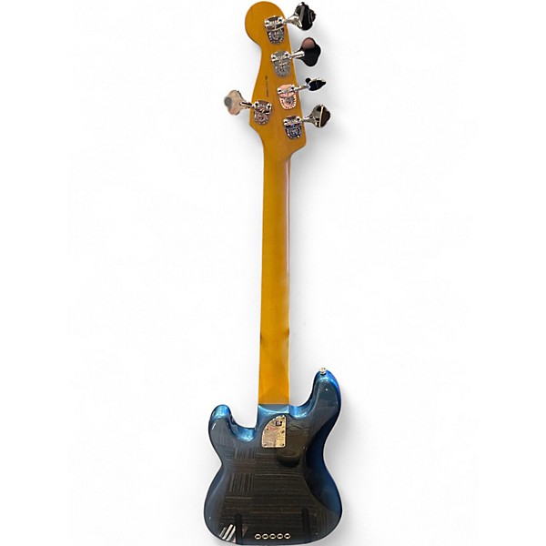 Used 2022 Fender American Professional II Precision Bass V Blue Burst Electric Bass Guitar