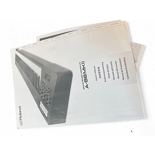 Used Roland A 88 MK II Keyboard Workstation