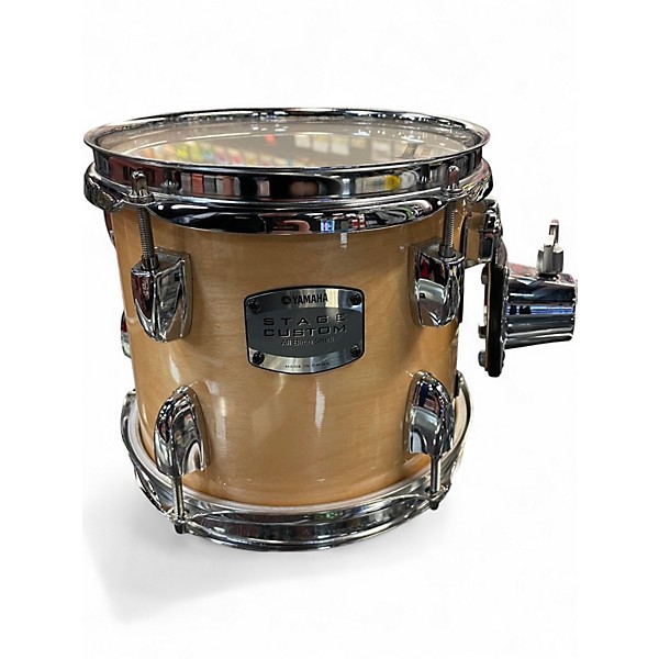 Used Yamaha 8in STAGE CUSTOM TOM Natural Drum