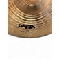 Used Paiste 15in Alpha Sound Edge Hi Hat Pair Cymbal