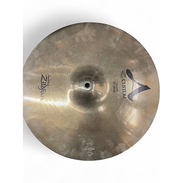 Used Zildjian 15in A Custom Crash Cymbal