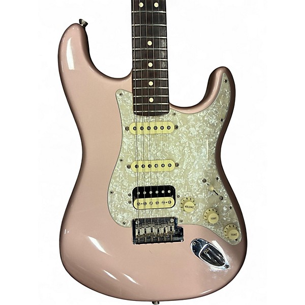 Used 2018 Fender Limited Edition American Professional Stratocaster HSS Rose Gold Solid Body Electric Guitar
