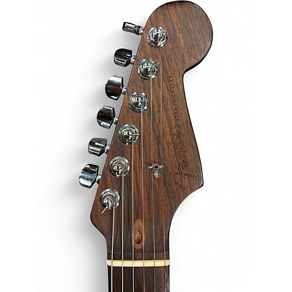 Used 2018 Fender Limited Edition American Professional Stratocaster HSS Rose Gold Solid Body Electric Guitar