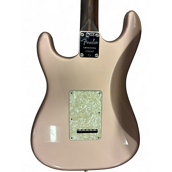 Used 2018 Fender Limited Edition American Professional Stratocaster HSS Rose Gold Solid Body Electric Guitar