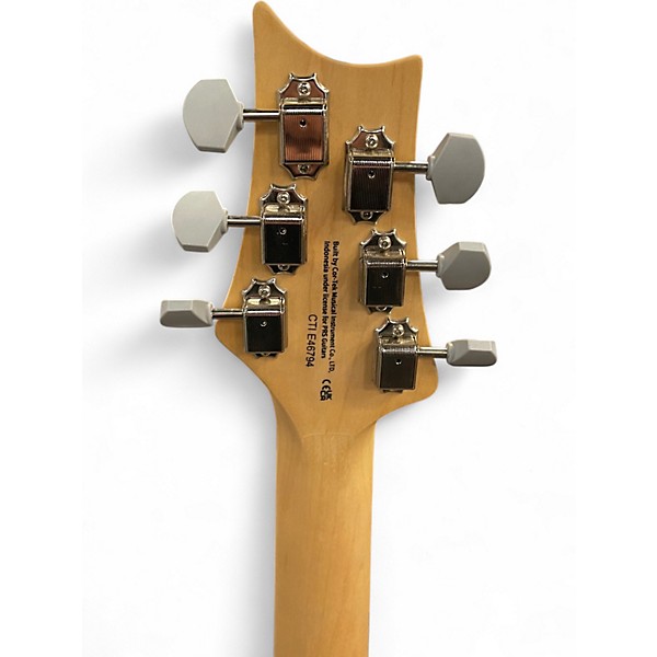 Used PRS SE Silver Sky Dragonfruit Solid Body Electric Guitar