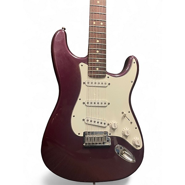 Used 1998 Fender American Standard Stratocaster Purple Solid Body Electric Guitar