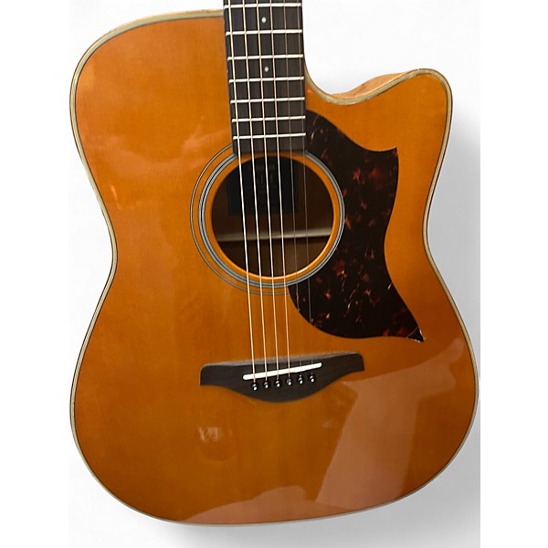 Used Yamaha A1M Natural Acoustic Electric Guitar