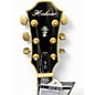 Used Hohner HS40 Natural Hollow Body Electric Guitar