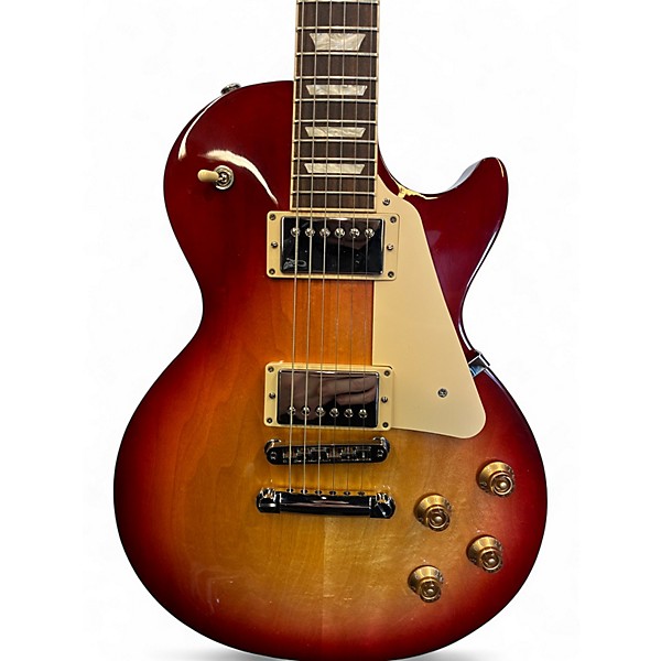 Used Gibson Les Paul Studio T 2 Color Sunburst Solid Body Electric Guitar