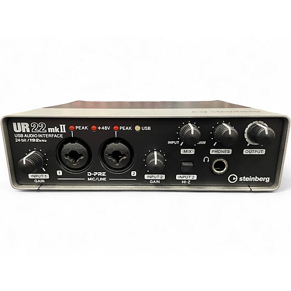 Used Steinberg UR22 MKII Audio Interface