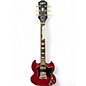 Used Epiphone SG Standard Cherry Solid Body Electric Guitar thumbnail