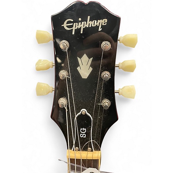 Used Epiphone SG Standard Cherry Solid Body Electric Guitar
