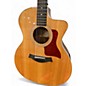 Used Taylor 214CE Deluxe Natural Acoustic Electric Guitar