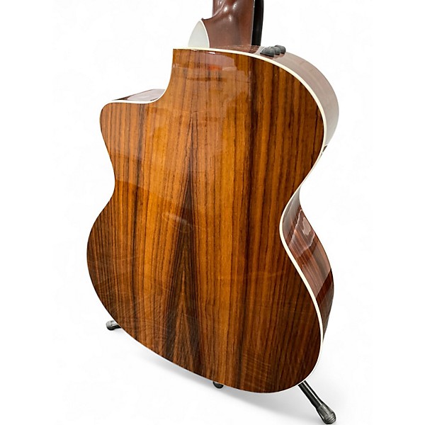 Used Taylor 214CE Deluxe Natural Acoustic Electric Guitar