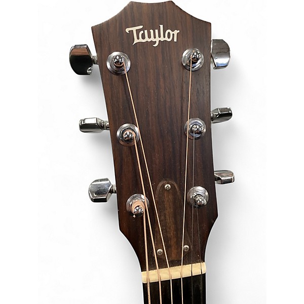 Used Taylor 214CE Deluxe Natural Acoustic Electric Guitar
